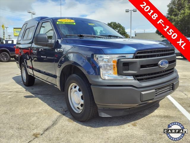 Used 2018 Ford F-150 XL with VIN 1FTMF1CB6JKC60654 for sale in Titusville, FL