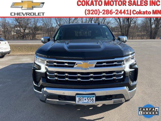 Used 2022 Chevrolet Silverado 1500 LTZ with VIN 3GCUDGET3NG671084 for sale in Cokato, Minnesota