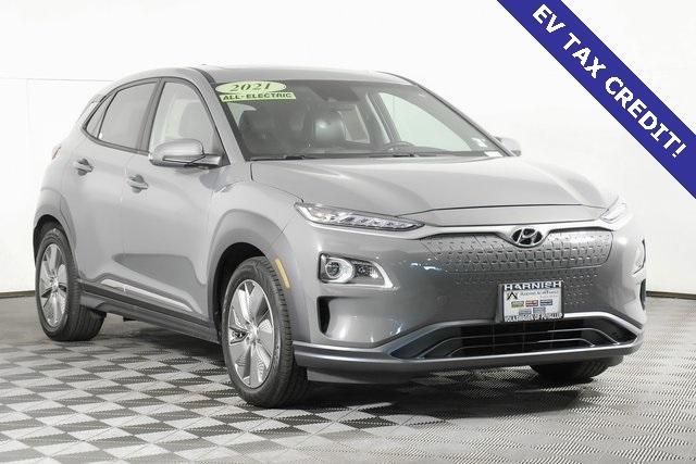 2021 Hyundai KONA Electric Vehicle Photo in Puyallup, WA 98371