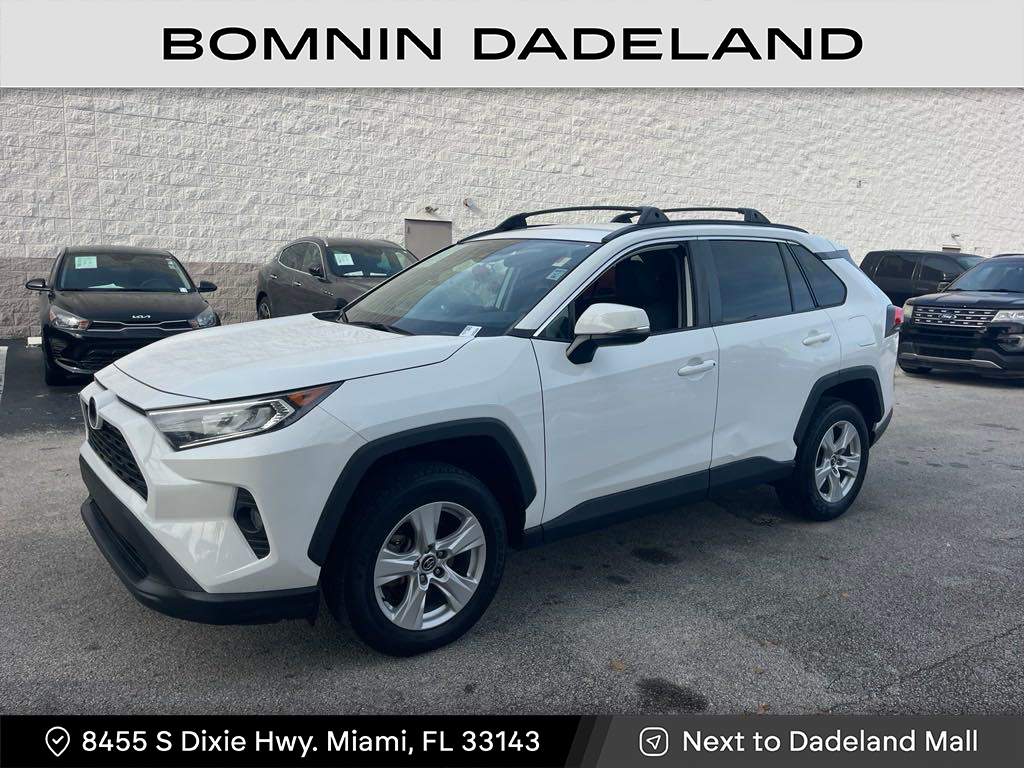 Used 2020 Toyota RAV4 XLE with VIN 2T3W1RFV3LC045563 for sale in Miami, FL