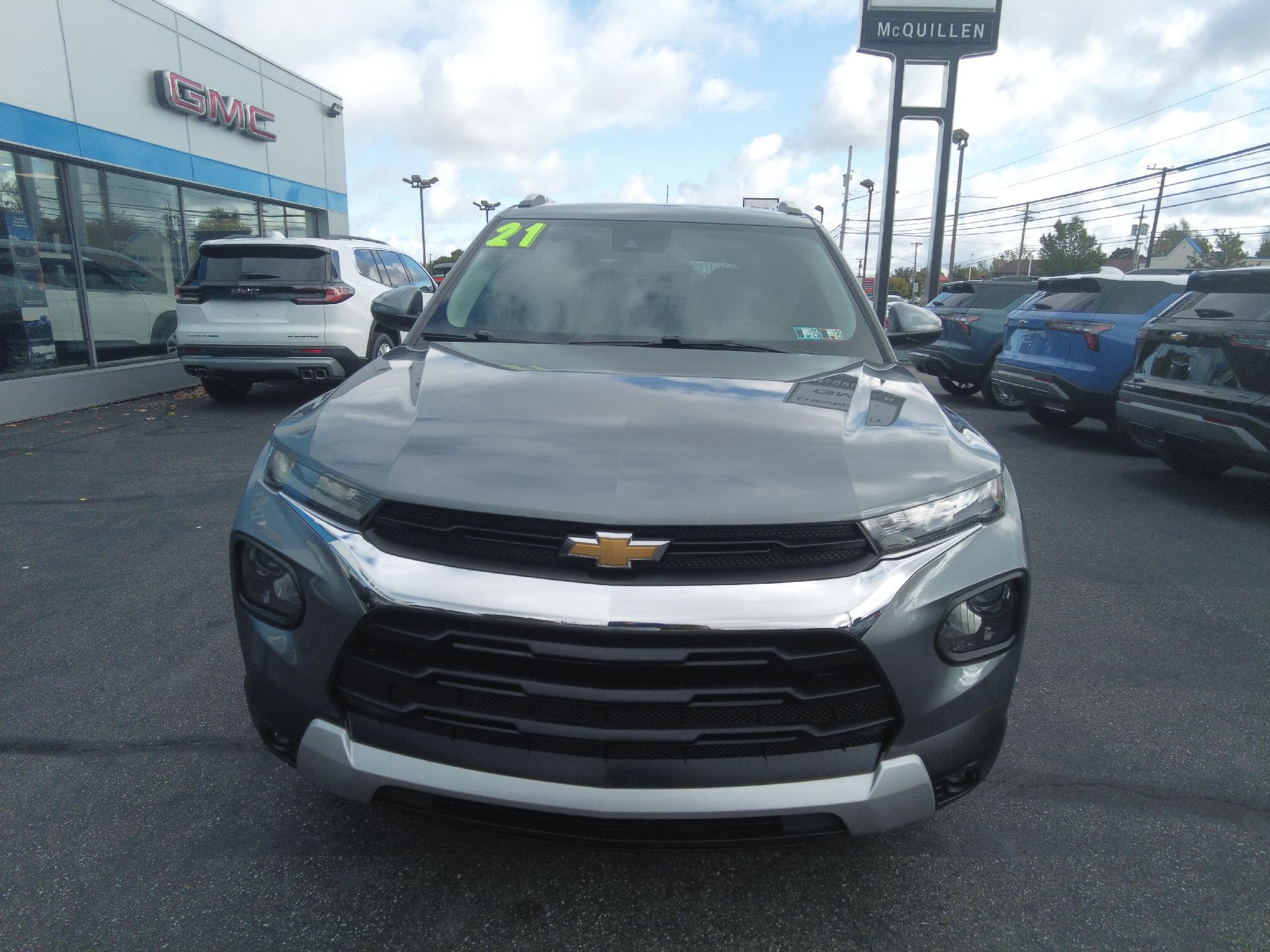 Used 2021 Chevrolet Trailblazer LT with VIN KL79MRSL5MB177397 for sale in Girard, PA