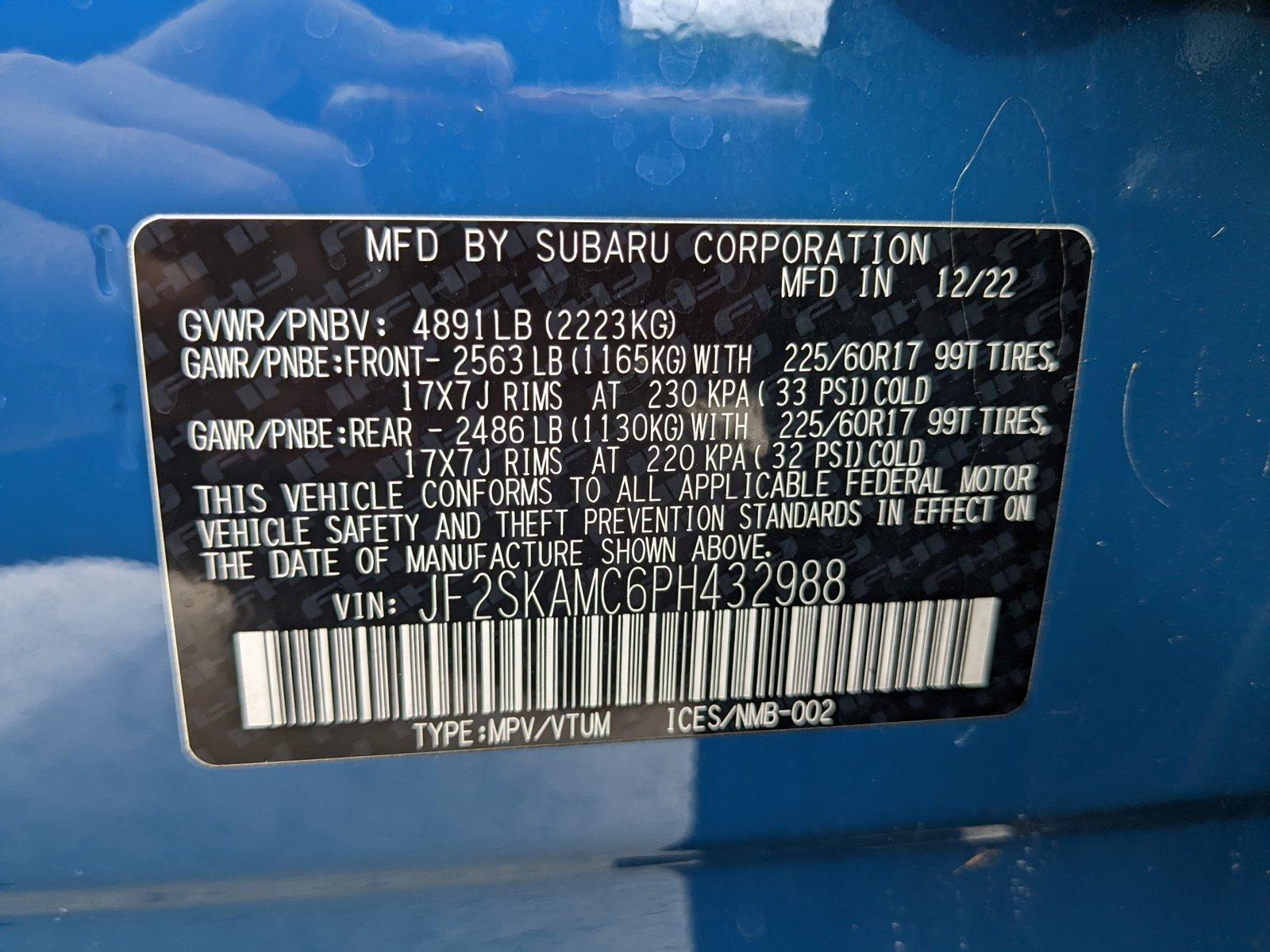 2023 Subaru Forester Vehicle Photo in Davie, FL 33331