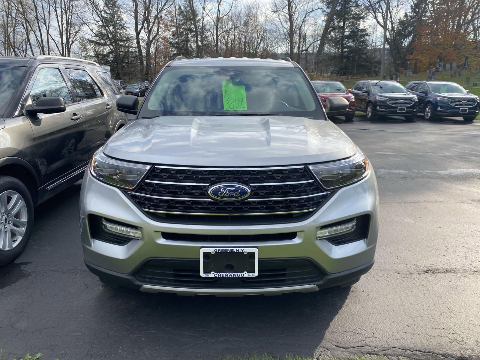 Used 2020 Ford Explorer XLT with VIN 1FMSK8DH7LGD10011 for sale in Greene, NY