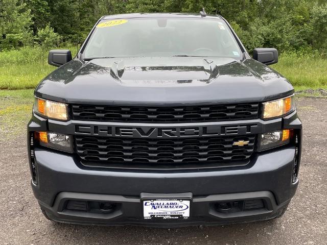 Used 2022 Chevrolet Silverado 1500 Limited Custom with VIN 1GCPYBEK7NZ124332 for sale in Wolcott, NY