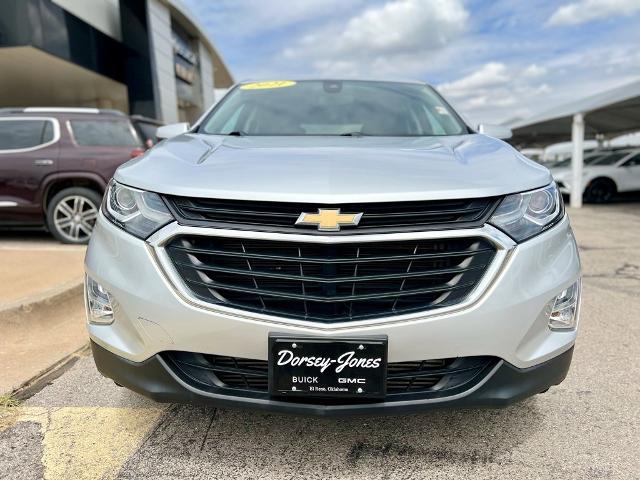 Used 2021 Chevrolet Equinox LT with VIN 3GNAXJEV0ML387904 for sale in El Reno, OK