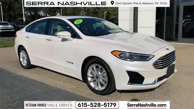 Used 2019 Ford Fusion Hybrid SEL with VIN 3FA6P0MU0KR111000 for sale in Madison, TN