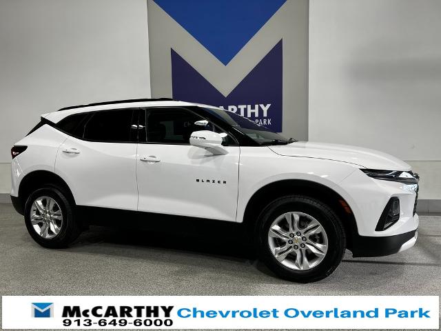 Used 2022 Chevrolet Blazer 2LT with VIN 3GNKBCR47NS234458 for sale in Kansas City