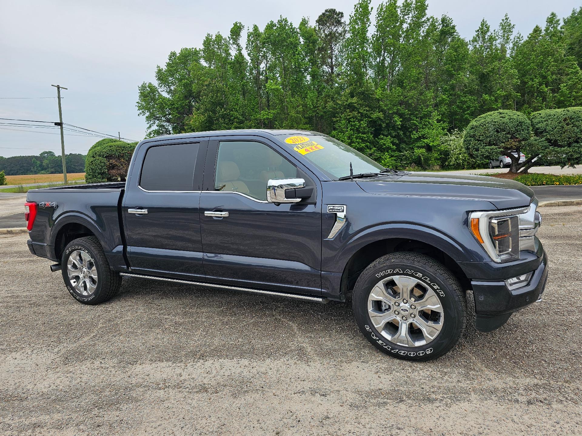 Used 2021 Ford F-150 Platinum with VIN 1FTFW1E87MFB23715 for sale in Holly Hill, SC