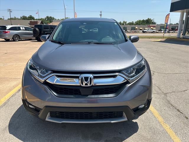 Used 2018 Honda CR-V EX-L with VIN 7FARW2H82JE063801 for sale in Enid, OK