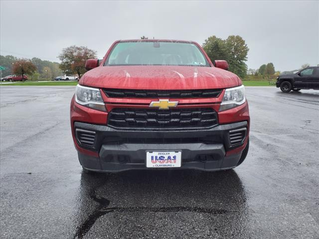 Used 2021 Chevrolet Colorado LT with VIN 1GCGTCEN5M1297343 for sale in Claysburg, PA