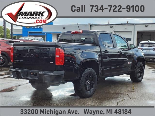 Certified 2021 Chevrolet Colorado Z71 with VIN 1GCGTDENXM1126285 for sale in Wayne, MI