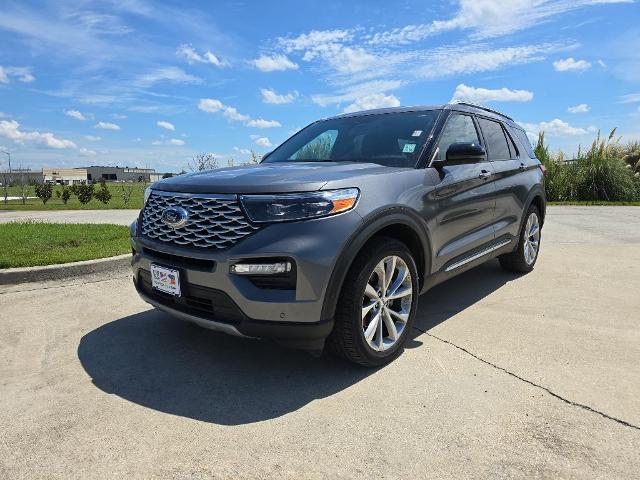 Used 2021 Ford Explorer Platinum with VIN 1FM5K8HC5MGB49090 for sale in Broussard, LA