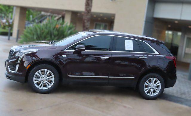 Certified 2021 Cadillac XT5 Luxury with VIN 1GYKNAR40MZ122424 for sale in Delray Beach, FL