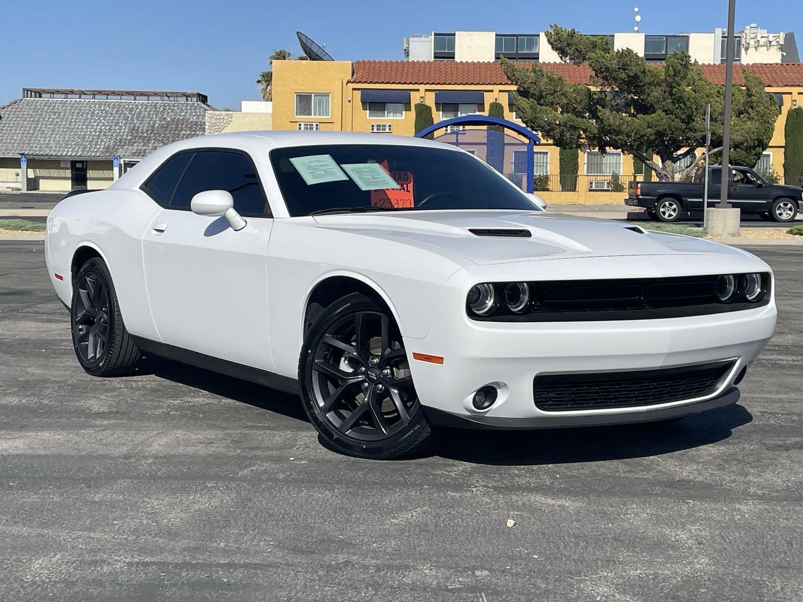 Used 2021 Dodge Challenger SXT with VIN 2C3CDZAG1MH573092 for sale in Victorville, CA