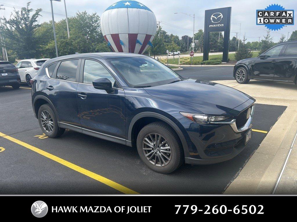 Used 2021 Mazda CX-5 Touring with VIN JM3KFBCM3M0480713 for sale in Joliet, IL