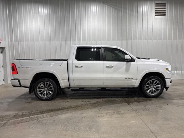 Used 2021 RAM Ram 1500 Pickup Laramie with VIN 1C6SRFJT8MN591608 for sale in Glenwood, Minnesota