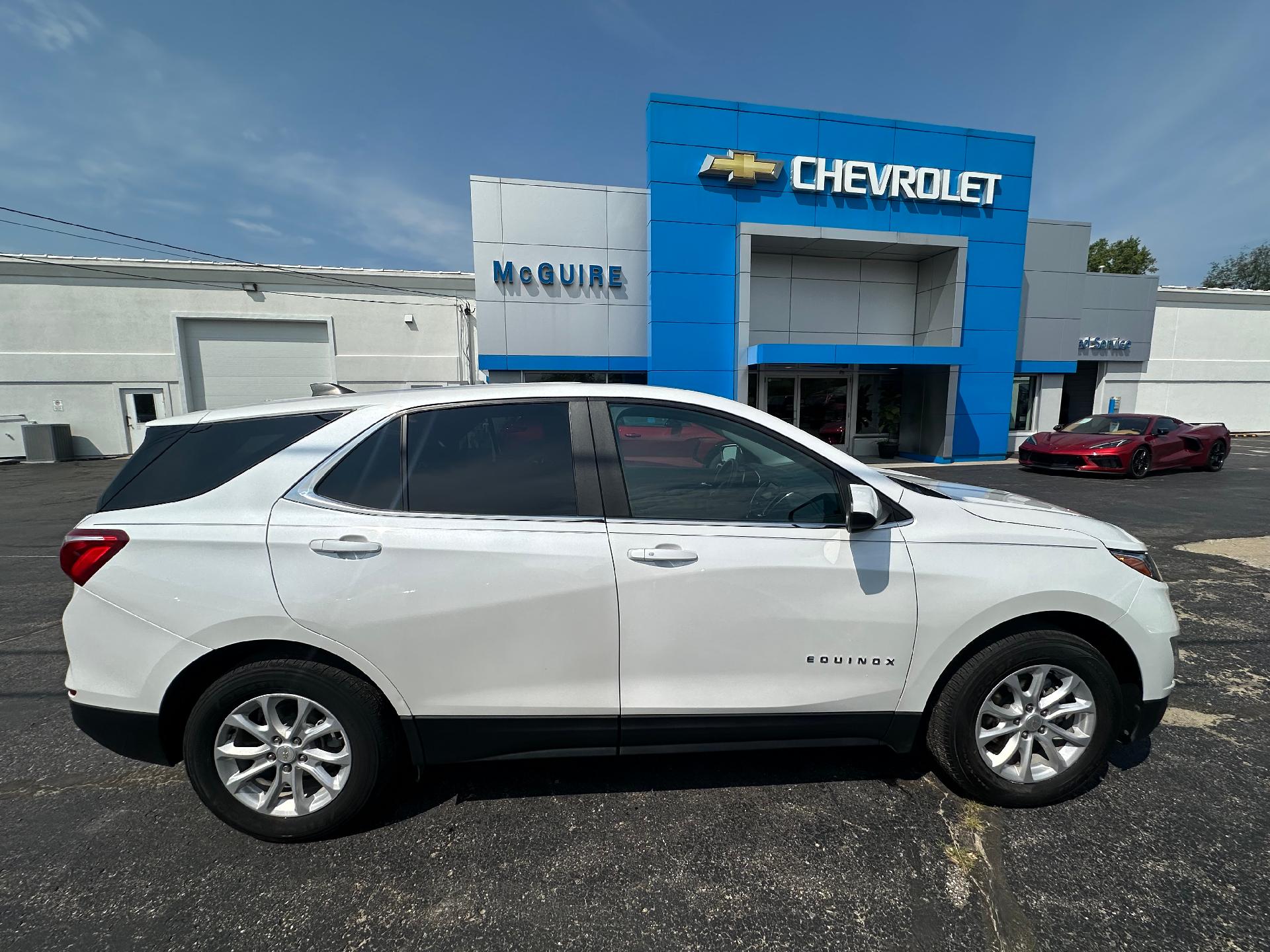 Used 2021 Chevrolet Equinox LT with VIN 3GNAXUEV9MS171752 for sale in Clare, MI