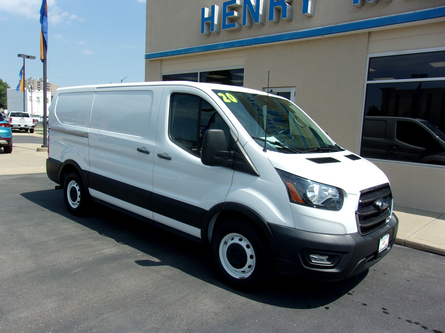 Used 2020 Ford Transit Van Base with VIN 1FTYE1Y80LKA02702 for sale in Kansas City