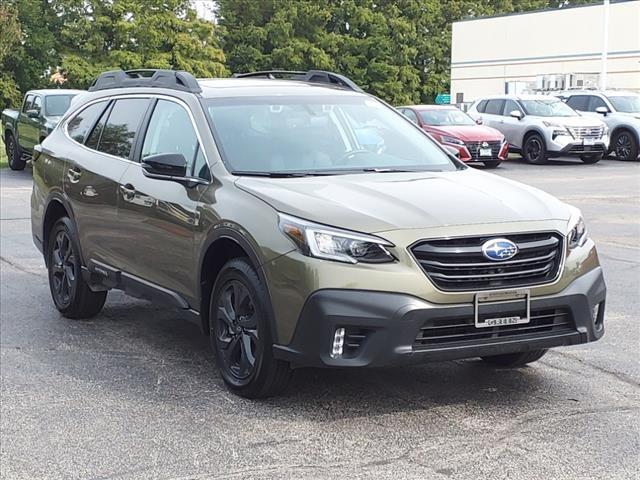 Used 2021 Subaru Outback Onyx Edition with VIN 4S4BTGLD6M3175442 for sale in Springfield, IL