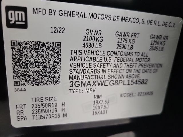 2023 Chevrolet Equinox Vehicle Photo in OSHKOSH, WI 54904-7811