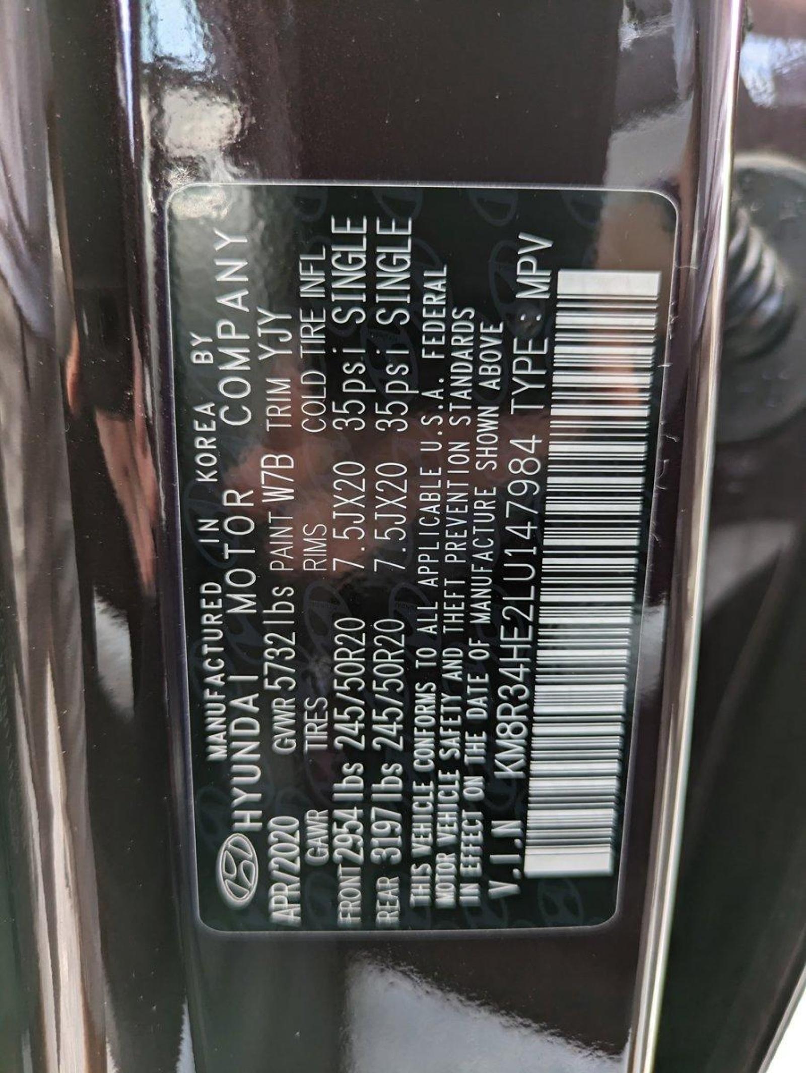 2020 Hyundai PALISADE Vehicle Photo in Sanford, FL 32771