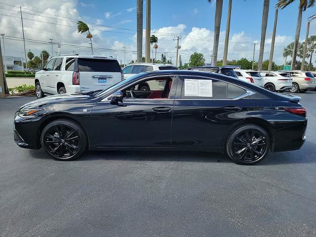 Used 2024 Lexus ES 350 F SPORT Handling with VIN 58AJZ1B14RU167378 for sale in Lighthouse Point, FL