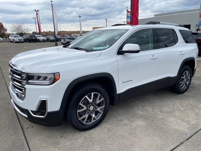 Used 2023 GMC Acadia SLT with VIN 1GKKNULS0PZ233367 for sale in Zanesville, OH