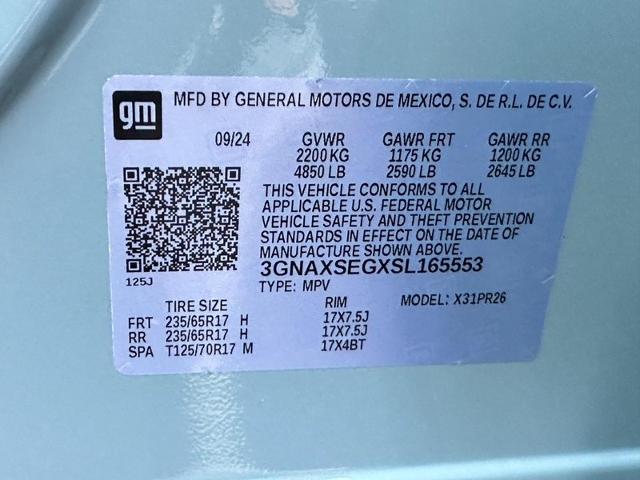 2025 Chevrolet Equinox Vehicle Photo in COLUMBIA, MO 65203-3903