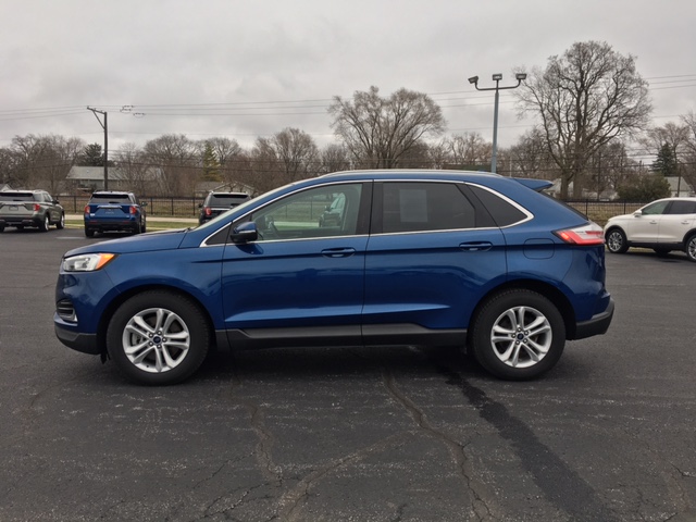 Used 2020 Ford Edge SEL with VIN 2FMPK4J99LBA35910 for sale in Pontiac, IL