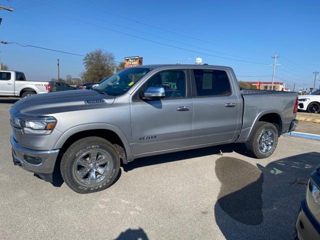 Used 2020 RAM Ram 1500 Pickup Laramie with VIN 1C6SRFJT8LN307554 for sale in Sikeston, MO