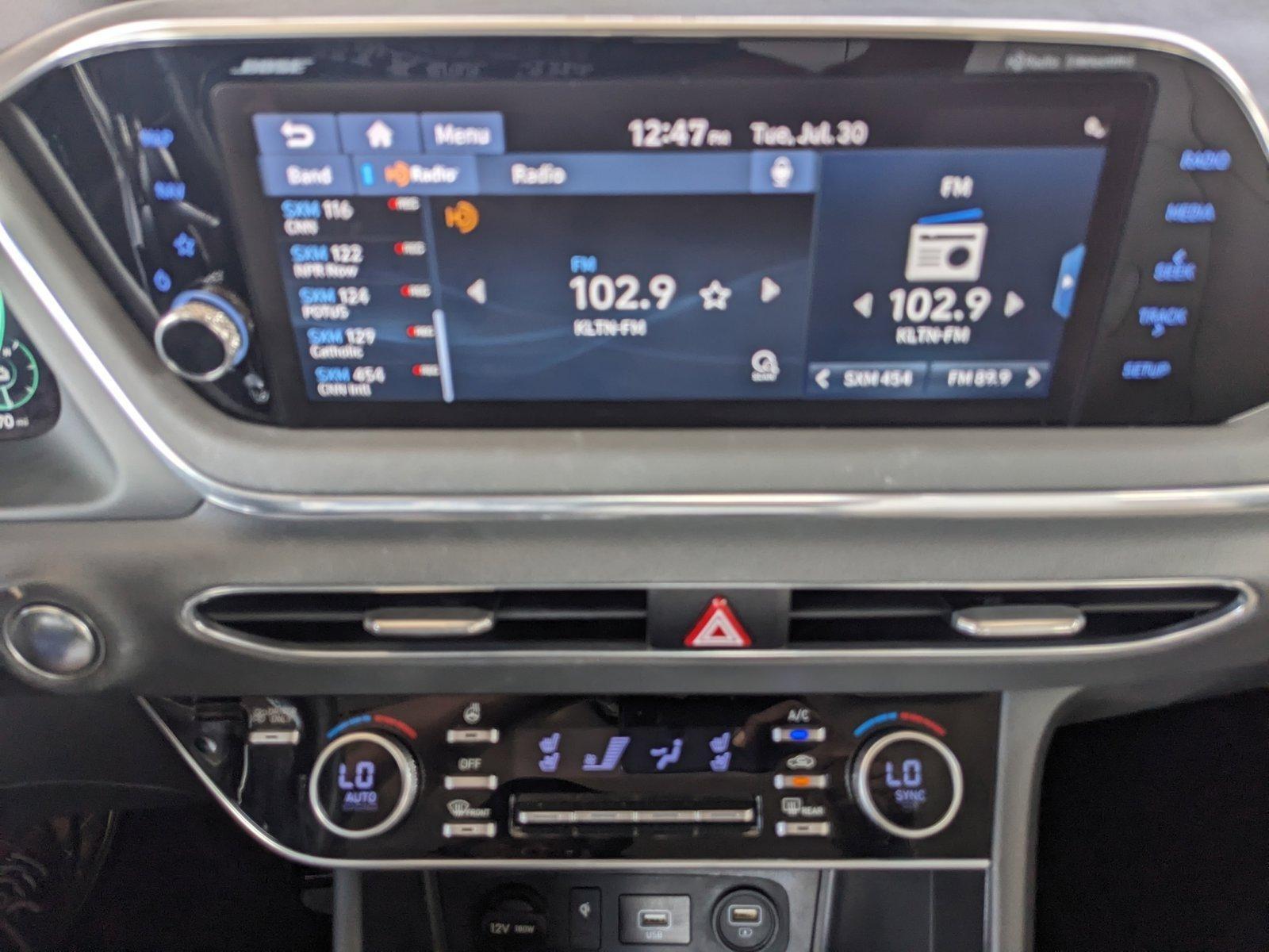 2021 Hyundai SONATA Hybrid Vehicle Photo in HOUSTON, TX 77034-5009