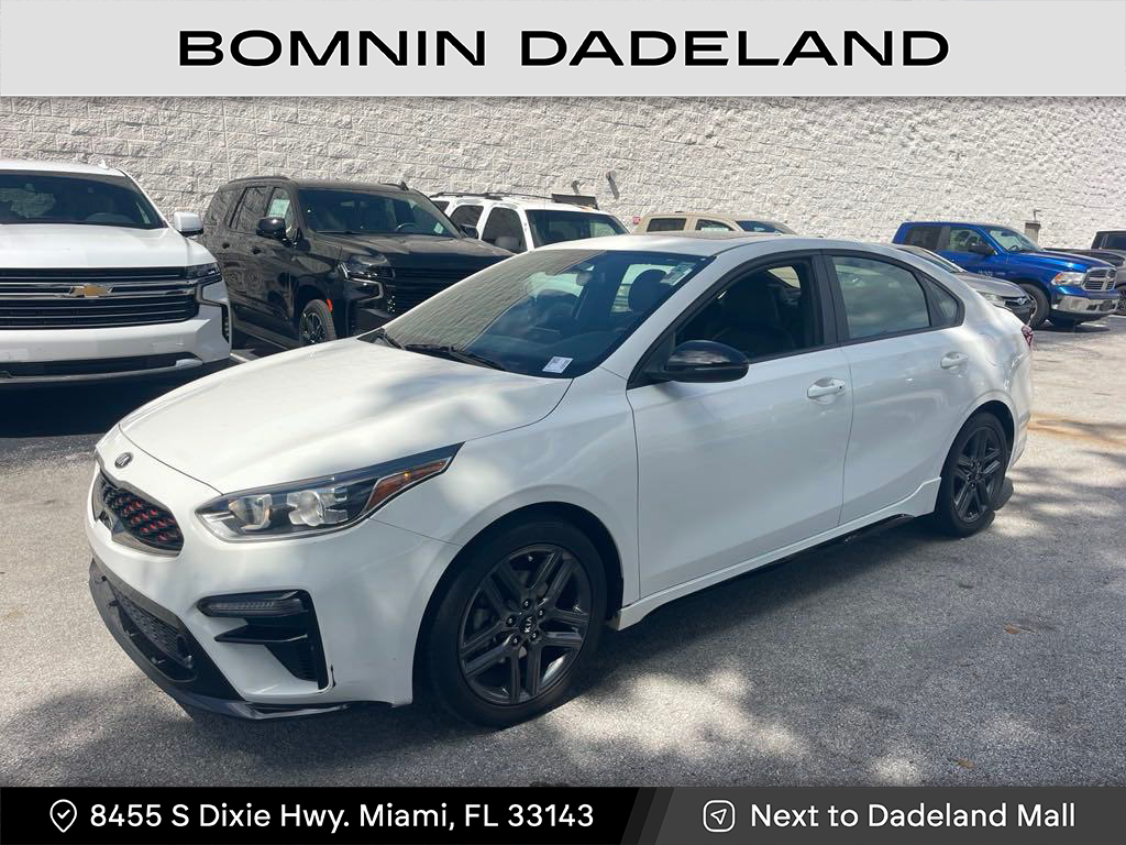 Used 2021 Kia Forte GT-Line with VIN 3KPF34AD6ME289425 for sale in Miami, FL