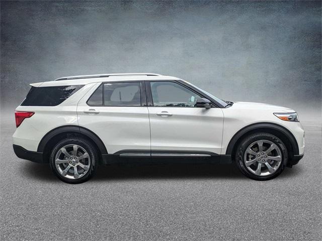 Used 2020 Ford Explorer Platinum with VIN 1FM5K8HC9LGB27138 for sale in Fox Lake, IL