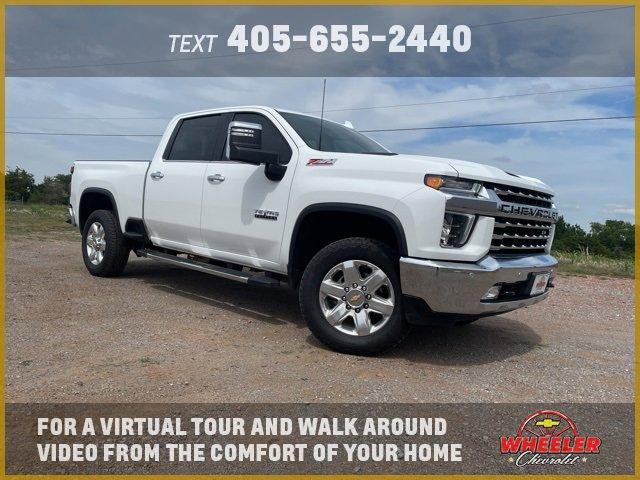 Used 2022 Chevrolet Silverado 2500HD LTZ with VIN 1GC4YPE73NF365981 for sale in Hinton, OK