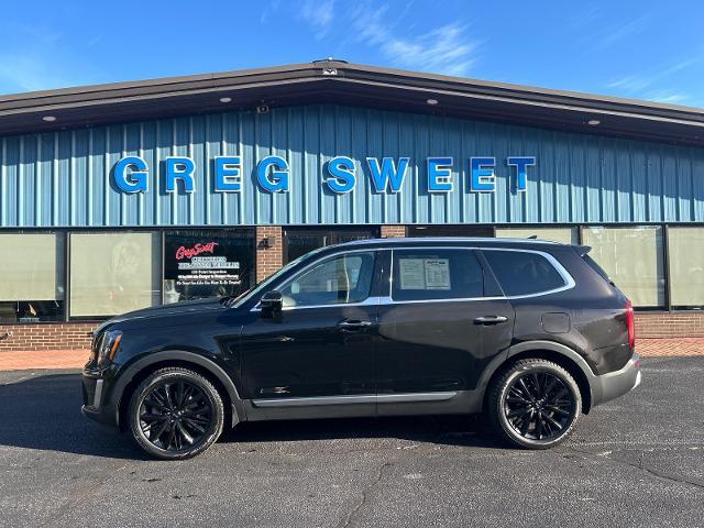 Used 2021 Kia Telluride SX with VIN 5XYP5DHCXMG116909 for sale in Kingsville, OH