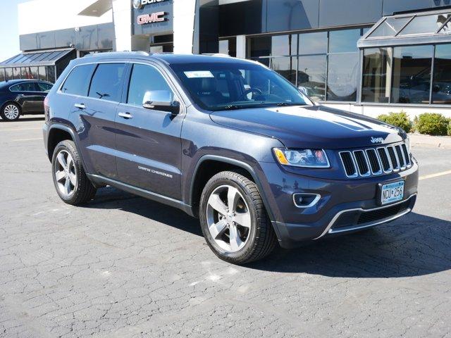Used 2015 Jeep Grand Cherokee Limited with VIN 1C4RJFBG3FC638803 for sale in Forest Lake, Minnesota