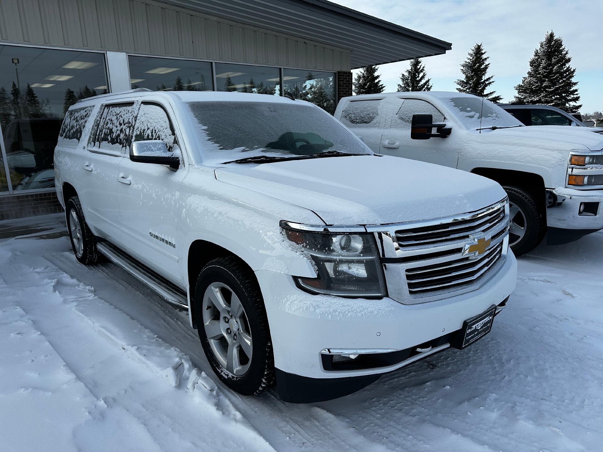 Used 2015 Chevrolet Suburban LTZ with VIN 1GNSKKKC6FR279455 for sale in Langdon, ND