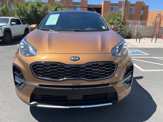 Used 2021 Kia Sportage SX Turbo with VIN KNDPR3A60M7852340 for sale in Tucson, AZ