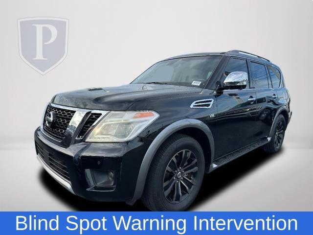 Used 2017 Nissan Armada Platinum with VIN JN8AY2ND5H9004724 for sale in Greenville, SC