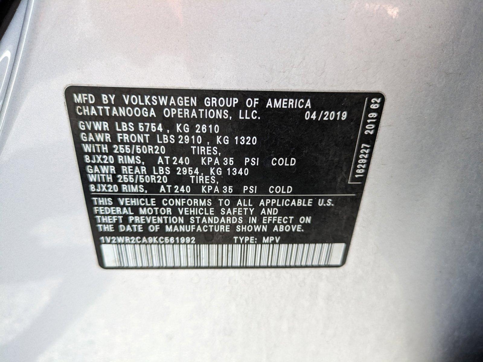 2019 Volkswagen Atlas Vehicle Photo in Sanford, FL 32771