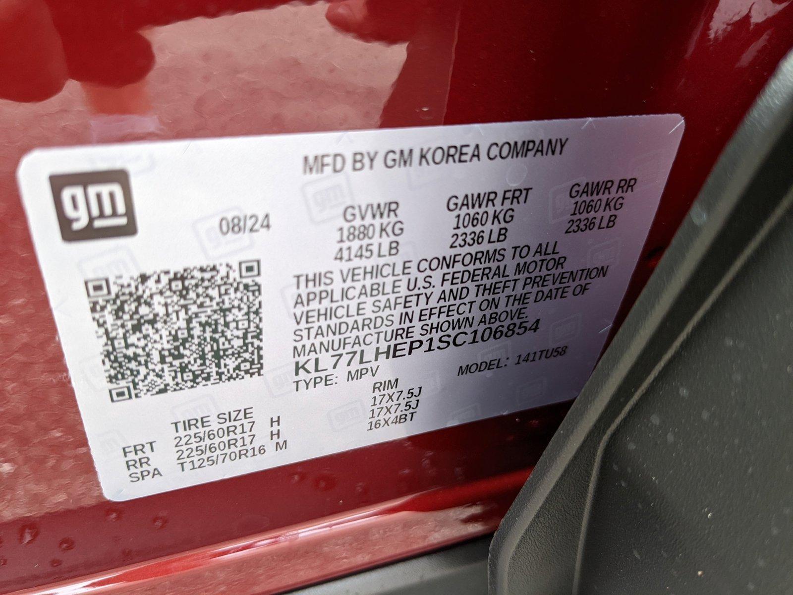 2025 Chevrolet Trax Vehicle Photo in ORLANDO, FL 32808-7998