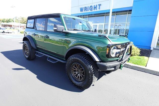 Used 2024 Ford Bronco 4-Door Wildtrak with VIN 1FMEE2BP8RLA47085 for sale in Wexford, PA