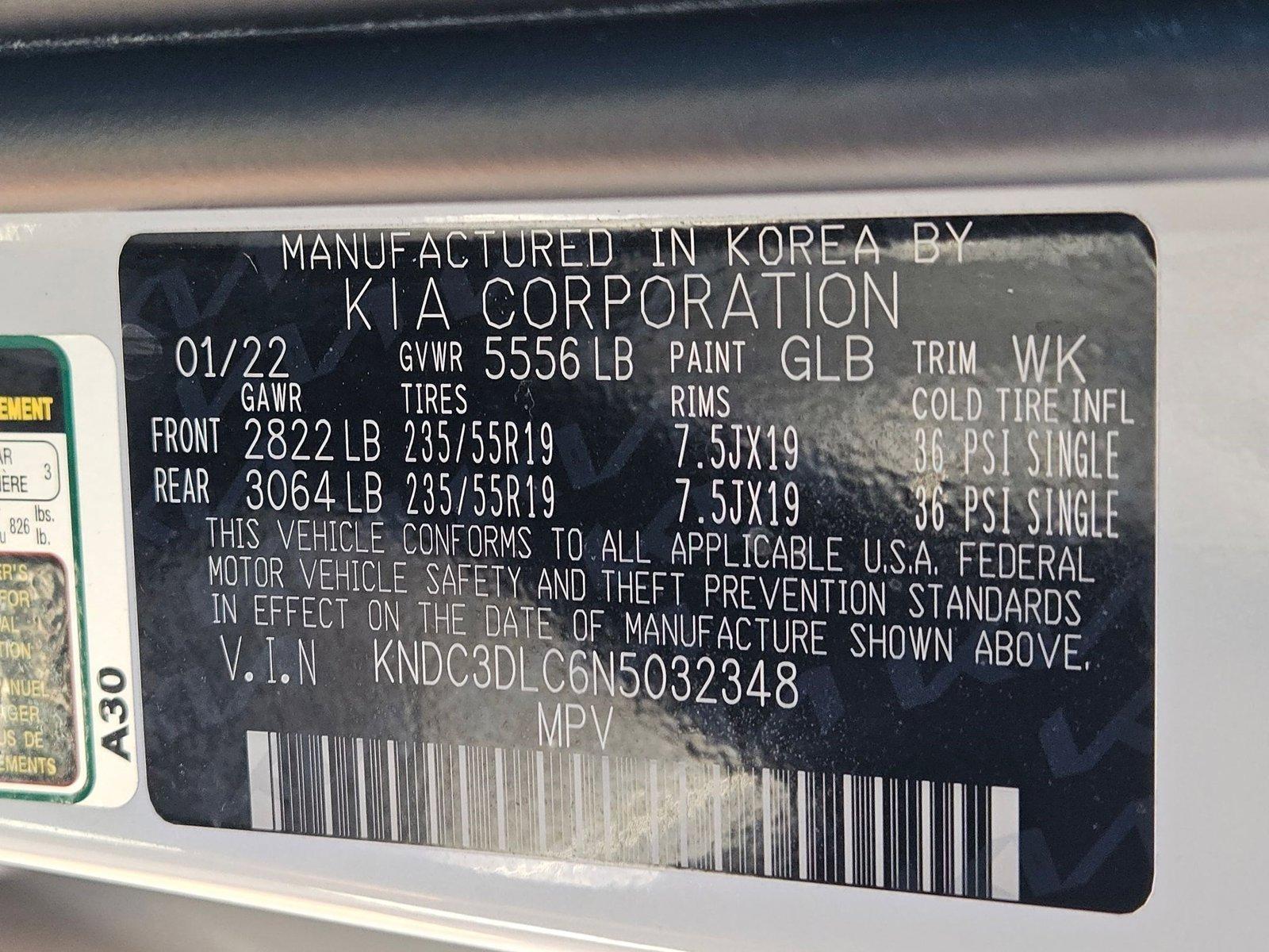 2022 Kia EV6 Vehicle Photo in GILBERT, AZ 85297-0446