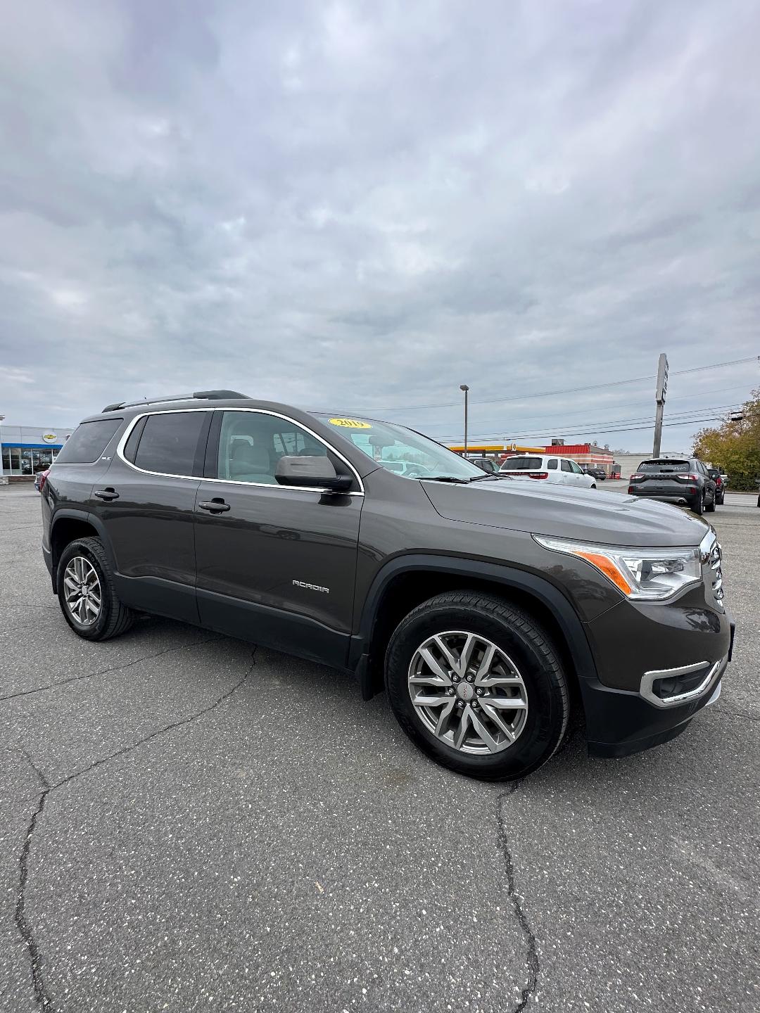 Used 2019 GMC Acadia SLE-2 with VIN 1GKKNSLS6KZ246668 for sale in Presque Isle, ME