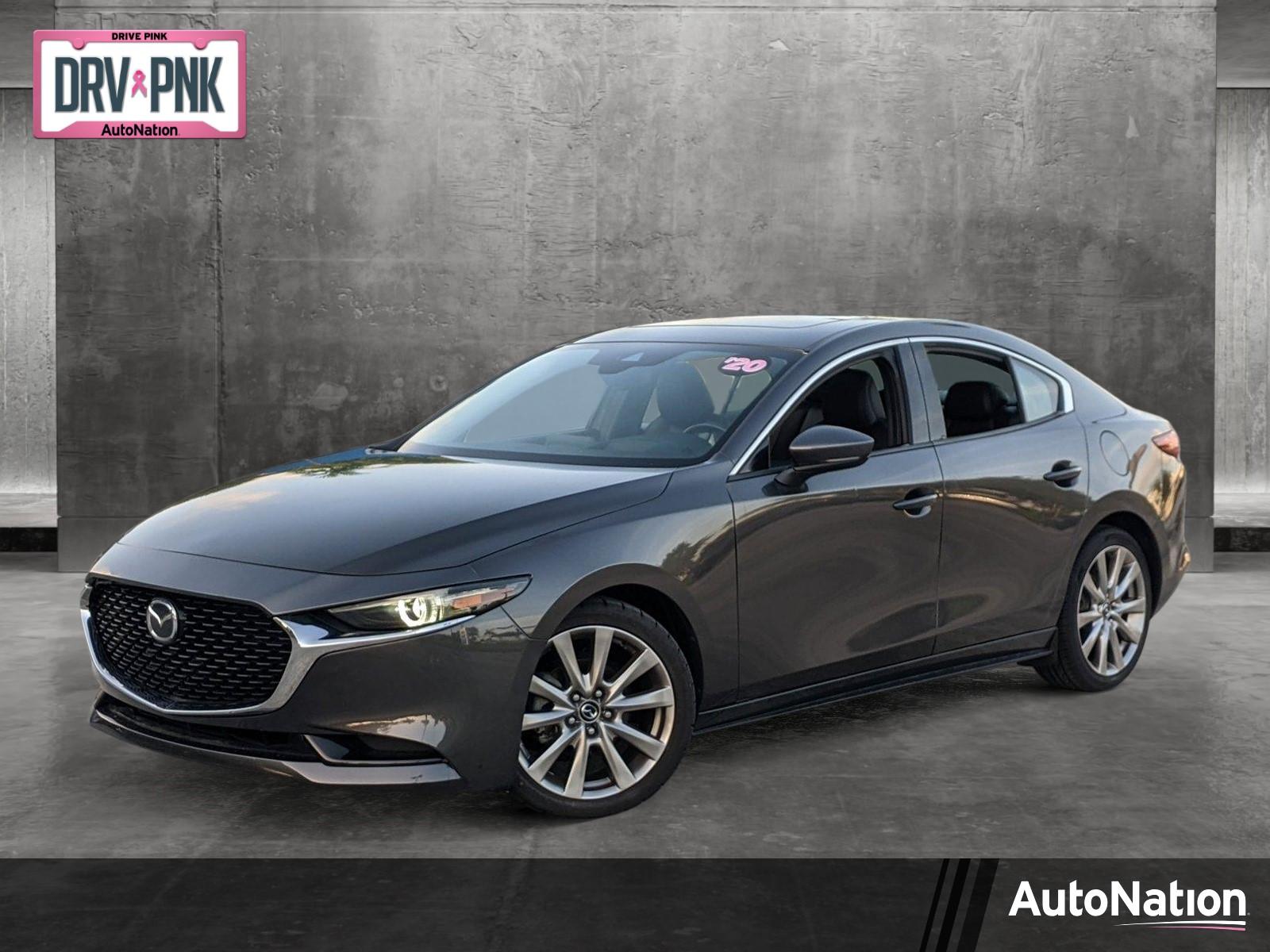 2020 Mazda Mazda3 Sedan Vehicle Photo in PEMBROKE PINES, FL 33024-6534