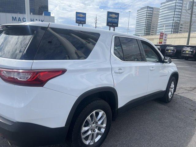 Used 2019 Chevrolet Traverse LS with VIN 1GNERFKW7KJ117420 for sale in Houston, TX