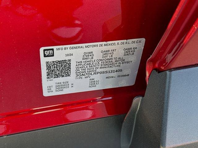 2025 Chevrolet Equinox EV Vehicle Photo in RIVERSIDE, CA 92504-4106