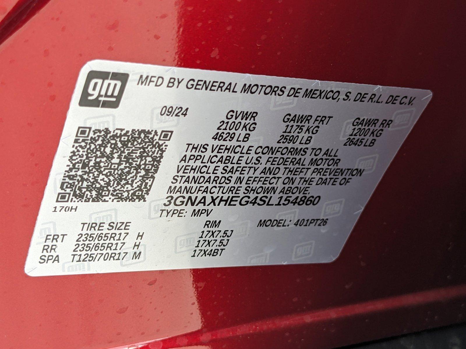 2025 Chevrolet Equinox Vehicle Photo in MIAMI, FL 33172-3015