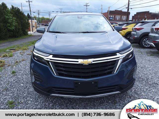 Used 2024 Chevrolet Equinox LT with VIN 3GNAXKEG4RL124586 for sale in Portage, PA