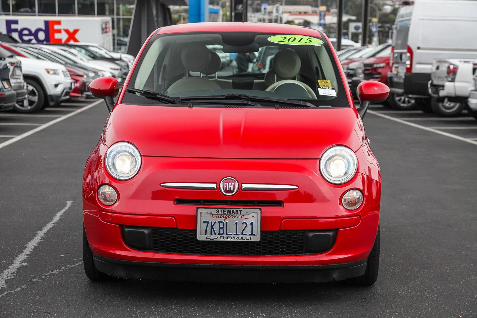 2015 FIAT 500 Vehicle Photo in COLMA, CA 94014-3284